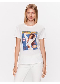 Guess T-Shirt Girl Easy W3GI18 K9SN1 Biały Regular Fit ze sklepu MODIVO w kategorii Bluzki damskie - zdjęcie 182716171