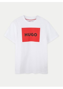 Hugo T-Shirt G00144 M Biały Regular Fit ze sklepu MODIVO w kategorii T-shirty chłopięce - zdjęcie 182716222