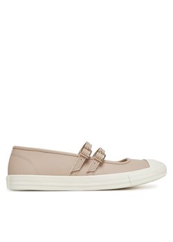 Converse Baleriny Chuck Taylor All Star Dainty Mary Jane A11491C Beżowy ze sklepu MODIVO w kategorii Balerinki - zdjęcie 182716330