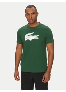 Lacoste T-Shirt TH2042 Zielony Regular Fit ze sklepu MODIVO w kategorii T-shirty męskie - zdjęcie 182716340