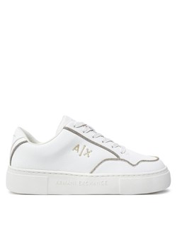 Armani Exchange Sneakersy XDX160 XV888 T779 Biały ze sklepu MODIVO w kategorii Buty sportowe damskie - zdjęcie 182716441