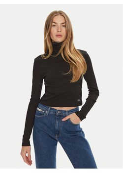 Calvin Klein Jeans Golf J20J224196 Czarny Regular Fit ze sklepu MODIVO w kategorii Bluzki damskie - zdjęcie 182716510