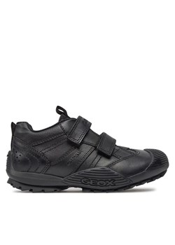 Geox Sneakersy J Savage A J0424A 00043 C9999 S Czarny - id: 0000206976994 - marki Geox - 182716763 Geox Sneakersy J Savage A J0424A 00043 C9999 S Czarny ze sklepu MODIVO w kategorii Półbuty dziecięce - zdjęcie 182716763