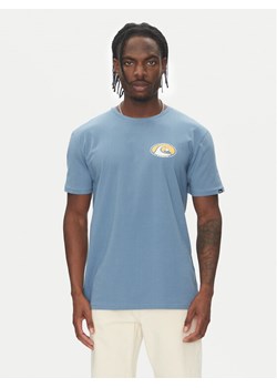Quiksilver T-Shirt Ev Flower Chaos Ss EQYZT08050 Niebieski Regular Fit ze sklepu MODIVO w kategorii T-shirty męskie - zdjęcie 182716894