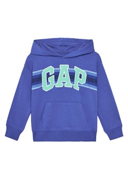 Gap Bluza 743971-03 Niebieski Regular Fit ze sklepu MODIVO w kategorii Bluzy chłopięce - zdjęcie 182717123