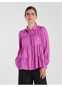 YAS Koszula 26025734 Różowy Regular Fit ze sklepu MODIVO w kategorii Koszule damskie - zdjęcie 182717220
