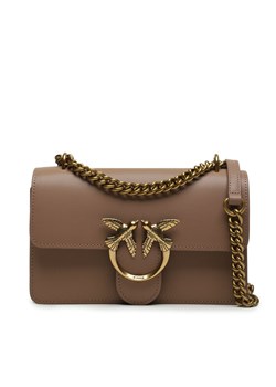 PINKO Torebka Love One Mini Dc AI 23-24 PCPL 100074 A0F1 Beżowy ze sklepu MODIVO w kategorii Kopertówki - zdjęcie 182717284