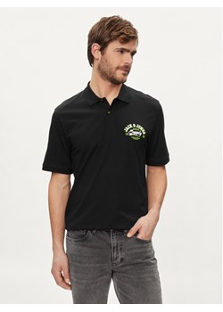 Jack&Jones Polo Logo 12246692 Czarny Standard Fit ze sklepu MODIVO w kategorii T-shirty męskie - zdjęcie 182717404