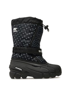 Sorel Śniegowce Flurry™ Print 2114091010 Czarny ze sklepu MODIVO w kategorii Buty zimowe dziecięce - zdjęcie 182717420