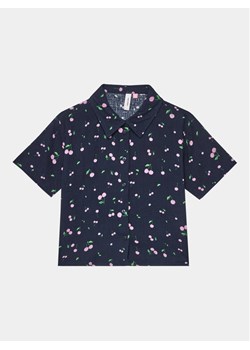 Vero Moda Girl Bluzka 10284611 Kolorowy Cropped Fit - id: 0000301908357 - marki Vero Moda Girl - 182717444 Vero Moda Girl Bluzka 10284611 Kolorowy Cropped Fit ze sklepu MODIVO w kategorii Koszule dziewczęce - zdjęcie 182717444