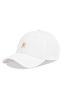Tommy Hilfiger Czapka z daszkiem Elevated Chic Cap AW0AW17128 Biały ze sklepu MODIVO w kategorii Czapki z daszkiem damskie - zdjęcie 182717590