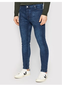 Brave Soul Jeansy MJN-MADISONDARK Granatowy Skinny Fit ze sklepu MODIVO w kategorii Jeansy męskie - zdjęcie 182717692