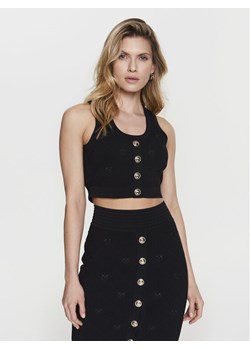 Pinko Top Lion 100148 A0HW Czarny Slim Fit ze sklepu MODIVO w kategorii Bluzki damskie - zdjęcie 182717790