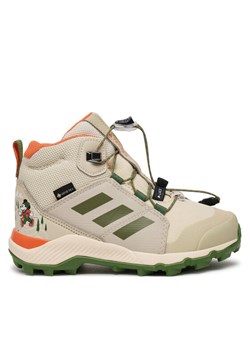 adidas Trekkingi Terrex Disney Mid GORE-TEX ID3452 Beżowy ze sklepu MODIVO w kategorii Buty trekkingowe dziecięce - zdjęcie 182717793