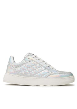 DKNY Sneakersy Oriel K4205168 Srebrny ze sklepu MODIVO w kategorii Buty sportowe damskie - zdjęcie 182717883