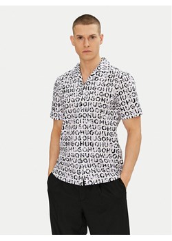 HUGO Koszula Ellino 50539328 Czarny Relaxed Fit ze sklepu MODIVO w kategorii Koszule męskie - zdjęcie 182717972