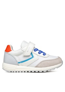 Geox Sneakersy J Alben J559EA 0FU54 C0293 S Biały ze sklepu MODIVO w kategorii Buty sportowe dziecięce - zdjęcie 182718004