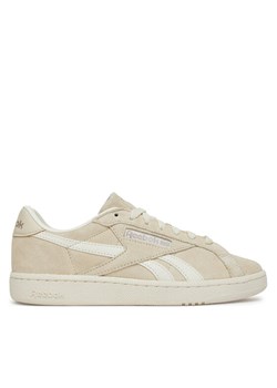 Reebok Sneakersy CLUB C GROUNDS UK 100220809 Beżowy ze sklepu MODIVO w kategorii Buty sportowe damskie - zdjęcie 182718012