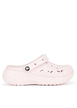 Crocs Klapki BAYA PLATFORM CLOG 208186-6PI Różowy ze sklepu MODIVO w kategorii Klapki damskie - zdjęcie 182718030