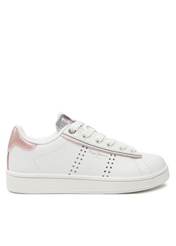 Pepe Jeans Sneakersy Player Night G PGS30600 Biały ze sklepu MODIVO w kategorii Buty sportowe dziecięce - zdjęcie 182718113
