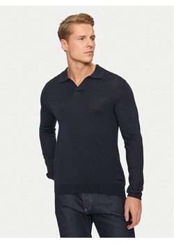 Sisley Sweter 11BAS300J Granatowy Regular Fit ze sklepu MODIVO w kategorii Swetry męskie - zdjęcie 182718141