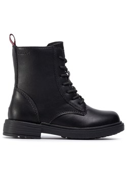 Geox Kozaki J Eclair G. D J049QD 000BC C9999 M Czarny ze sklepu MODIVO w kategorii Buty zimowe dziecięce - zdjęcie 182718183