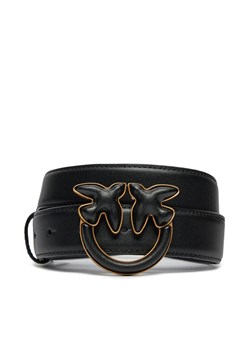 Pinko Pasek Damski Love Bery Click Puff H3 Belt AI 24-25 PLT01 103792 A1Z5 Czarny ze sklepu MODIVO w kategorii Paski damskie - zdjęcie 182718273