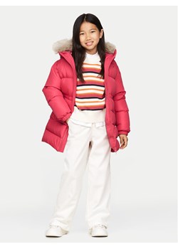 Tommy Hilfiger Kurtka puchowa KG0KG07805 D Różowy Regular Fit ze sklepu MODIVO w kategorii Kurtki dziewczęce - zdjęcie 182718360