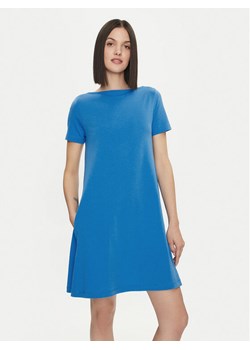 United Colors Of Benetton Sukienka codzienna 3Z1RDV01E Niebieski Regular Fit ze sklepu MODIVO w kategorii Sukienki - zdjęcie 182718363