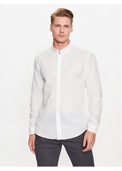 Lindbergh Koszula 30-203344 Biały Slim Fit ze sklepu MODIVO w kategorii Koszule męskie - zdjęcie 182718494