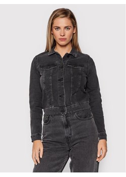 Noisy May Kurtka jeansowa Debra 27001866 Czarny Regular Fit ze sklepu MODIVO w kategorii Kurtki damskie - zdjęcie 182718532