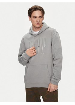 Gap Bluza 829192-02 Szary Regular Fit ze sklepu MODIVO w kategorii Bluzy męskie - zdjęcie 182718593