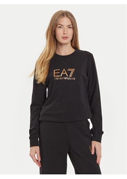 EA7 Emporio Armani Bluza 8NTM35 TJTXZ 0210 Czarny Regular Fit ze sklepu MODIVO w kategorii Bluzy damskie - zdjęcie 182718643