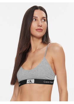 Calvin Klein Underwear Biustonosz top 000QF7216E Szary ze sklepu MODIVO w kategorii Biustonosze - zdjęcie 182718693
