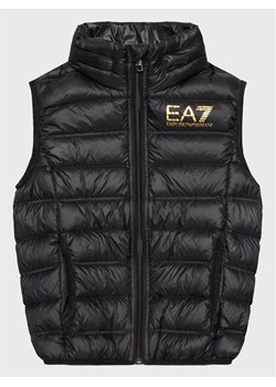 EA7 Emporio Armani Kamizelka 8NBQ02 BN29Z 0200 Czarny Regular Fit ze sklepu MODIVO w kategorii Kamizelki chłopięce - zdjęcie 182718742