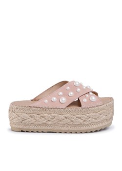 Eva Minge Espadryle EM-14-07-000733 Różowy ze sklepu MODIVO w kategorii Klapki damskie - zdjęcie 182718850
