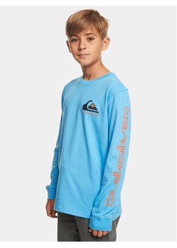 Quiksilver Bluzka Omnilogo Tees EQBZT04665 Błękitny Regular Fit - id: 2230070951980 - marki Quiksilver - 182718903 Quiksilver Bluzka Omnilogo Tees EQBZT04665 Błękitny Regular Fit ze sklepu MODIVO w kategorii T-shirty chłopięce - zdjęcie 182718903