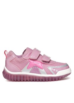 Geox Sneakersy B Lightyloo Girl B4661A 00254 C8381 Różowy ze sklepu MODIVO w kategorii Buty sportowe dziecięce - zdjęcie 182718922