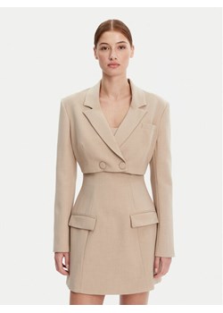 BARDOT Marynarka 59657JB Beżowy Regular Fit ze sklepu MODIVO w kategorii Marynarki damskie - zdjęcie 182719014