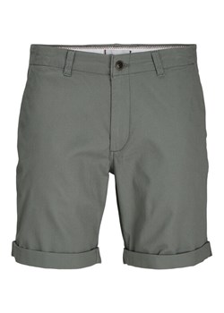 Jack&Jones Szorty materiałowe Dave 12182549 Zielony Regular Fit ze sklepu MODIVO w kategorii Spodenki męskie - zdjęcie 182719072
