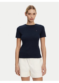 Tommy Hilfiger T-Shirt New Cody WW0WW40587 Granatowy Regular Fit - id: 0000304721090 - marki Tommy Hilfiger - 182719181 Tommy Hilfiger T-Shirt New Cody WW0WW40587 Granatowy Regular Fit ze sklepu MODIVO w kategorii Bluzki damskie - zdjęcie 182719181