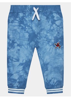 United Colors Of Benetton Spodnie dresowe 3EM5GF03P Niebieski Regular Fit ze sklepu MODIVO w kategorii Spodnie i półśpiochy - zdjęcie 182719193