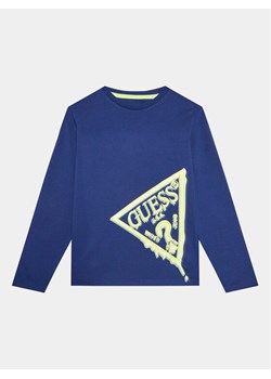 Guess Bluzka L3BI26 I3Z14 Granatowy Regular Fit ze sklepu MODIVO w kategorii T-shirty chłopięce - zdjęcie 182719222