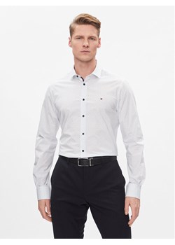 Tommy Hilfiger Koszula MW0MW33836 Niebieski Slim Fit ze sklepu MODIVO w kategorii Koszule męskie - zdjęcie 182719242