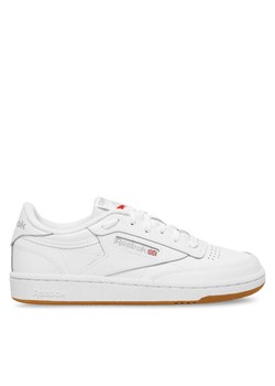 Reebok Sneakersy Club C 85 100000016 Biały ze sklepu MODIVO w kategorii Buty sportowe damskie - zdjęcie 182719324