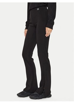 Hugo Spodnie materiałowe Naessa 50517459 Czarny Slim Fit ze sklepu MODIVO w kategorii Spodnie damskie - zdjęcie 182719383