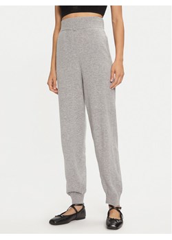 PINKO Spodnie materiałowe 104316 A271 Szary Regular Fit ze sklepu MODIVO w kategorii Spodnie damskie - zdjęcie 182719444