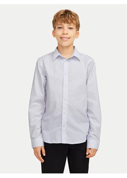 Jack&Jones Junior Koszula Axel 12268225 Biały Regular Fit ze sklepu MODIVO w kategorii Koszule chłopięce - zdjęcie 182719450