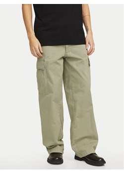 Jack&Jones Spodnie materiałowe Bill 12269379 Beżowy Wide Leg ze sklepu MODIVO w kategorii Spodnie męskie - zdjęcie 182719540