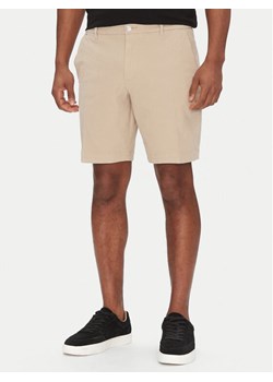 BOSS Szorty materiałowe H-Slice-Shorts1 50543951 Beżowy Slim Fit ze sklepu MODIVO w kategorii Spodenki męskie - zdjęcie 182719573